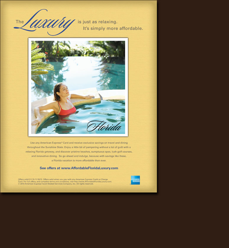 Affordable Luxury ad